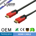 SIPU haute vitesse 1.4 v or connecteur hdmi au câble HDMI 23awg-26awg soutien 3d 1080p